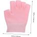 minkissy 1 Pair Fingerless Mittens Mositurizing Mitten Hydrating Gloves Gel Gloves Mittens Kids Manicure Gloves Lotion Gloves Hand Moisturizer Gloves Fingerless Gloves Moisturizing Spa - Buy Online on GoSupps.com