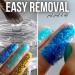 Makeup Glitter Glue Peel-Off Formula - Long-Lasting Adhesive for Eyes Face & Body | Chunky Glitter Jewels & Gems - Buy Online on GoSupps.com