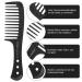 Professional 5-Piece Hair Comb Set - Antistatic Barber Combs for Men & Women - Perfect for Hair Styling & Grooming - Buy Online on GoSupps.com