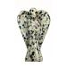 Yashcrystals Crystal Healing Gemstone Pocket Guardian Angels Reiki Powers 1.5 Hand Carved (Dalmatian Jasper)
