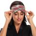 Wooden Floral Rose Sleep Mask | Soft Comfort Eye Shade Cover | Adjustable Strap for Men and Women - Buy Online on GoSupps.com