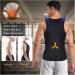 CSCDD Men Back Waist Posture Corrector Adjustable Adult Correction Belt Waist Trainer Shoulder Lumbar Brace Spine Support Belt Vest(XX-Large) B XX-Large - Buy Online on GoSupps.com