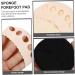 FOMIYES Fabric Forefoot Pads - 4 Pairs Women's Heeled Shoe Inserts for Comfort & Support - Thin Cotton Half-Size Foot Pads - Buy Online on GoSupps.com