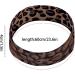 Lace Melting Bands Leopard Print Pattern Adjustable Wig Edge Laying Elastic Bands Baby Hair Elastic Bands Headband for Lace Frontal Melt Wig Edge Laying Bands 4cm - Buy Online on GoSupps.com