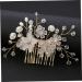 FRCOLOR Wedding Hair Comb for Bridal Crystal Hair Bridal Hair Wedding Hair twist European and Bridal Hair Comb - Buy Online on GoSupps.com