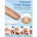 Flexible Silicone Practice Hand for Acrylic Nails with 100PCS White Nail Tips - Buy Online on GoSupps.com