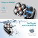New 5 Blades Magnetic Electric Shaver Set Easy Cleaning Save Time Upgraded IPX7 Waterproof Head Shaver LED Display USB-C Rechargeable Electric Razor Cordless Rotary Shaver with Pop-up Trimmer - Buy Online on GoSupps.com