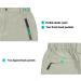 Men's Stretch Quick Dry Cargo Shorts for Hiking Camping Travel - Khaki - Large - Buy Online on GoSupps.com