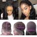 Lace Front Brazilian Virgin Human Hair Body Wave Bob Wig 12 for Black Women - Pre-Plucked, 150% Density, Natural Color - Buy Online on GoSupps.com