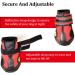 CovertSafe Non-Slip Waterproof Dog Boots - 4Pcs Size 1 (2.3''x1.6'') Red | Dog Booties for Medium to Large Dogs 10-23 lbs - Buy Online on GoSupps.com