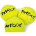 Petface Super Tennis Balls For Dogs Throw and Fetch Outdoor Exercise 12 Pack Ball 12 Pack - Buy Online on GoSupps.com