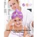 Meetrue Unicorn Hair Turban for Girls - 3 Pack Microfiber Fast-Dry Towels (Purple Orange White) - Super Absorbent Kids' Towel (Ages 3-5) - Buy Online on GoSupps.com