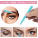 6-Piece Professional Stainless Steel Tweezers Set in Pink Leather Case - Buy Online on GoSupps.com