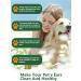 Buy GJYC PET Big Ear Care Pads for Dogs - 120 Count Ear Towels for Dogs & Cats | Keep Your Pet's Ears Clean & Healthy - Buy Online on GoSupps.com