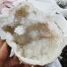 Natural Crystal Rough 1pc Natural White Agate Geode Slice Quartz Crystal Cluster Minerals Specimen Home Office Decoration Talla nica As Shown 1.97in - Buy Online on GoSupps.com