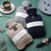 Buy Olivialiving 2L Hot Water Bottle - Khaki Knitted Cover for Heat & Cold Therapy | Pain Relief - Buy Online on GoSupps.com