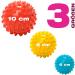 Doyoursports Igelball & Fascienball | 6cm Massage Ball for Neck Back & Feet | Spiked Acupressure Ball for Fascia Training | Violet Lacrosse Ball - Buy Online on GoSupps.com