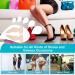 Haofy Heel Cushion Gel with Arch Support - Self-Adhesive Slide-Resistant Protection for Oversized Shoes | 2 PC Insoles for Ultimate Comfort - Buy Online on GoSupps.com