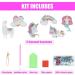 Urlax Arts and Crafts Kit for Kids Ages 8-12 - DIY Gem Keychains & 5D Diamond Painting Set - 6 Pcs Gem Painting Kits for Girls - Gift Ideas for Ages 5-12 - Buy Online on GoSupps.com
