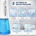 Dental Water Flosser - Cordless IPX7 Oral Irrigator 5 Modes 7 Jets Rechargeable Plaque Removal High-Pressure Water Jet for Optimal Oral Hygiene - Buy Online on GoSupps.com