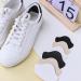 12 Pairs of Heel Protection for Shoes - Self-Adhesive Cushions for Leather & Sports Shoes in Black White Khaki - Buy Online on GoSupps.com