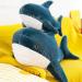 Giant Shark Plush Pillow 100cm Blue - Soft Stuffed Animal Toy for Kids - Buy Online on GoSupps.com