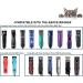 Dog Grooming Replacement Blade Compatible with Heiniger / Moser Max45 / Andis / Oster A5 / Wahl 10km Series Dog Clippers Size 5F 1/4" Cutting Length 2 Units Black 5F-6.3 mm (2 sets) - Buy Online on GoSupps.com