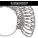 Metal Ring Sizer Tool Set - US Ring Mandrel for Ring Making and Finger Measuring (4PCS) - Buy Online on GoSupps.com