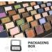 Gatuida Palette de Maquillage Vide DIY 3 Compartiments Presse Int gr e Bo te Compacte Noire Mat pour Fards Paupi res et Blush Rechargeables Rangement Pratique pour Maquillage Voyage - Buy Online on GoSupps.com