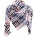 High Quality Triangle Cashmere Scarf for Women - Large Pink Winter Scarf for All Seasons - Buy Online on GoSupps.com