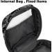 Portable Women's Binding-Up Bags | Menstrual Cup & Insert Bags for Teens | Stylish Black & White - Perfect for First Period - Buy Online on GoSupps.com