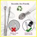 Dual Head Spring Ear Cleaner 3Pcs Spiral Ear Wax Removal Cleaner Tool Stainless Steel Ear Cleaning Tool Earwax Removal Kit for Portable Soothing & Anti-Itch Earwax - Buy Online on GoSupps.com