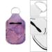 Dreaweet Neoprene Hand Sanitizer Holder Keychain - Portable Chapstick Holder - Marble Purple - Buy Online on GoSupps.com