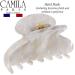 Camila Paris CP3065 French Handmade Hair Clip - Small White Girls Claw Jaw Clip, Durable Styling Accessory for Women, Strong Hold, No-Slip Grip - Made in France (2 Inch) - Buy Online on GoSupps.com