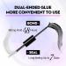 Zanlufly Cluster Lash Bond & Seal - Super Strong Hold DIY Lash Extension Glue | Waterproof Lash Cluster Glue with Mascara Wand - Individual Lashes Glue & Sealant - Buy Online on GoSupps.com