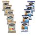 ASSORTIMENT Chips BRET'S - 10 Paquets : Chips de Sarrasin au sel de Gu rande (5 x 120 gr) + Chips Saveur Ch vre Piment d'Espelette (5 x 125 gr)