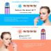 Kwlyon Eye Massager Wand with Heat and Cooling Roller - Dark Circles Treatment and Migraine Relief - Buy Online on GoSupps.com