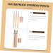 Ipetboom 3pcs Tools Eyebrow Waterproof Pencil Pencils Brow Accessories Women Proof Makeup Smudge-proof - Buy Online on GoSupps.com