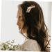 Didiseaon Rhinestone Side Comb Bride Hair Comb Wedding Hair Comb Bridal Hair Side Comb Pearl Hair Comb Bridal Hair Comb Wedding Hair Side Comb Rhinestones Miss Accessories Silver - Buy Online on GoSupps.com
