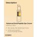 COSRX Advanced Snail Peptide Eye Cream with 73.7% Snail Mucin + 2% Niacinamide 0.85 fl.oz / 25ml | Brightening Night Cream for Fine Lines & Dark Circles Korean Skin Care Not Tested on Animals - Buy Online on GoSupps.com