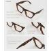 LADEESSE Oversized Reading Glasses for Women - 3 Pack Blue Light Blocking Computer Readers 1.5x Mix Color - Stylish Oprah Style Readers - Buy Online on GoSupps.com