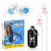 Naiicute earplugs aircraft with band 2 pairs pain -free flying travel earplugs make the pressure equalization in the aircraft reusable plugs for adult child12+ 25db noise insulation blue+pink