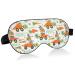 Haskirky Light Blocking Eye Mask Breathable and Adjustable Adult Men and Women Travel on Business Trips Yoga Meditation Light Smooth Comfortable Eye Mask Office Deep Sleep Goodies Rabbit Turnip