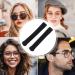 Buy Rosixehird Slip-Resistant Glasses Hanger Sleeves - Elastic Cushions for Sunglasses & Reading Glasses - Black - Buy Online on GoSupps.com