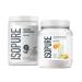 Isopure Bundle of Clear Whey Isolate Protein Powder Citrus Lemonade 16 Servings 100% Pure Creatine Monohydrate Powder Unflavored 100 Servings