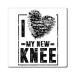 Hilarious Surgical Joint Legs Substitution Replacing Lover Humorous Operation Treatments Joint Legs Knees Magnets 3" 3"