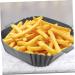 Zerodeko 3pcs Air Fryer Pan Bread Pan Air Fryer Basket for Oven Pot Handle Design Silicone Mat Freer Food Greyx3pcs 24X19.5X5CMx3pcs - Buy Online on GoSupps.com