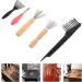 VALICLUD 5pi ces Nettoyeur de Brosse Cheveux Outil de Nettoyage pour Brosses Extensibles Peigne de Nettoyage pour Enlever Cheveux et Poussi re - Buy Online on GoSupps.com