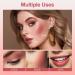 Silky Cream Liquid Blush Stick for Cheeks - Natural Matte & Long Lasting Formula (01 Bliss) - Buy Online on GoSupps.com