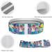 Buy Colorful Confetti Printed Resistance Bands - Elastic & Fabric Exercise Fitness Bands for All Levels | International Shipping Available - Buy Online on GoSupps.com